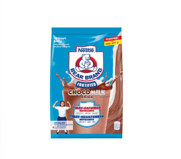 Bear Brand Fortified Choco Powdered Milk Drink 840g