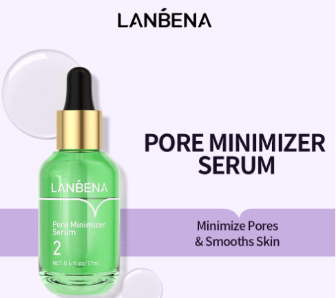 LANBENA Pore Minimizer Serum Shrinks Essence Skincare 17ML