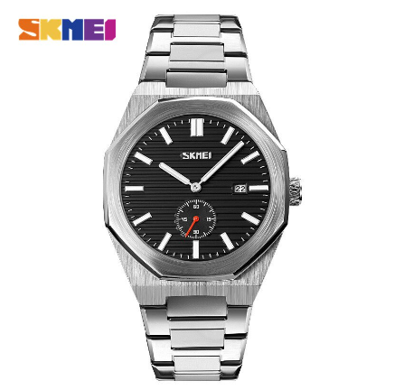 Skmei Watch for Men Casual Quartz Men Watches Top Brand Luxury Stainless Steel Strap Date Time Waterproof Wristwatch Clock 9262 M3