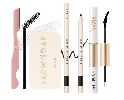 Focallure 3D Eyebrow Soap +Eyeliner+Mascara Sets Wild Brow Styling Soap Waterproof Long-Lasting Eye Makeup