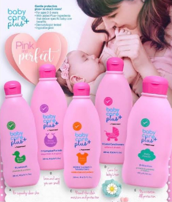 Baby Care Plus+ Pink Tupperware brands
