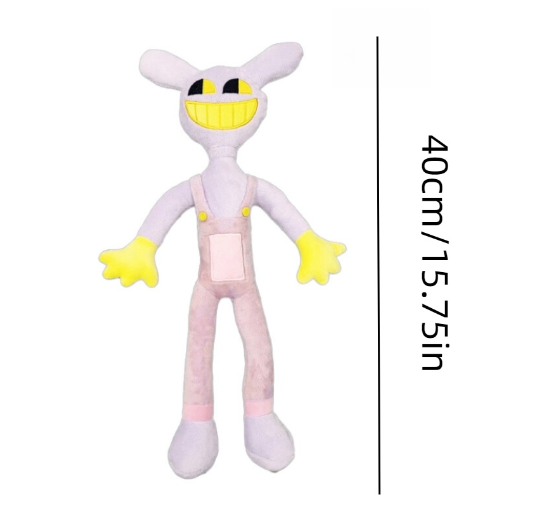 The Amazing Digital Circus Anime Cartoon Plush Pomni Jax Plush doll Toy Theater Rabbit Doll Stuffed Toys Christmas Gifts C18