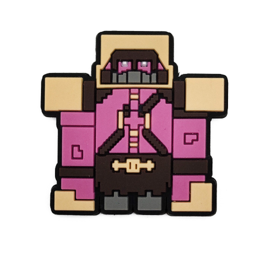 Cartoon Alex Sword Croc Jibbitz for Kids Minecraft Jibbits Charm Computer Game Jibits Crocks Shoes Accessories Shoe Charms Pins 012