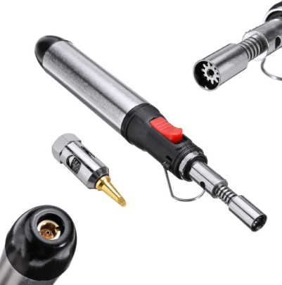 4-in-1 Soldering Iron Set Welding Torch Pen Kit Butane Gas Blow Torch Solder Iron Tool Multifunctional Welding Repair Tools