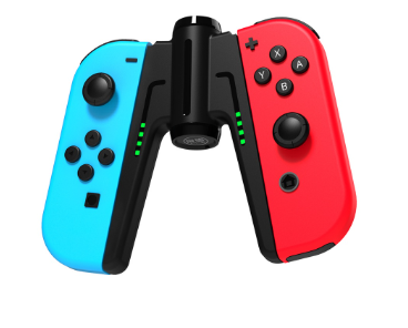 IINE Bridge Charging Grip in Black for Nintendo Switch