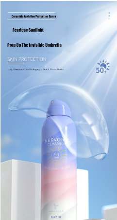 Ceramide Isolation Protective Spray Sunscreen Skin Care UV Cut High Hydrating Moisturizing Breathabl