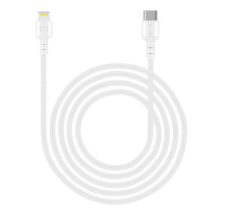 Awei PD5 20W 3A Charger + Type C to Light--ning Cable Fast Charging and Data Transfer Sync Cord