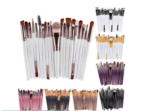 Lamuseland Makeup Brush Face Beauty Tool 20 Pcs Set