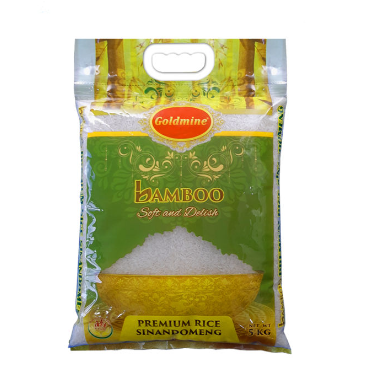 Goldmine Bamboo Premium Rice Sinandomeng 5kg