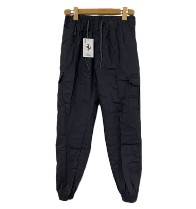 A9989-13 New Fasionable 6Pocket Jogger Cargo Pants For Men Trendy Stretchable COD