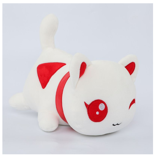 Kawaii Aphmau Meows Cat Plush Toy Soft Meemeow Stuffed Donut Cat Plushes French Fry Cheeseburger Food Plush Doll CAT31