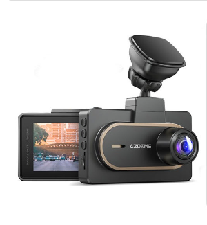 M27 2K Full HD Dual Channel Front and Rear Dash Cam Night Vision Built-in GPS Dash Cam