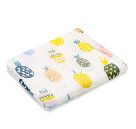 Stocks Cotton Baby Swaddle Blanket Stroller Player S7