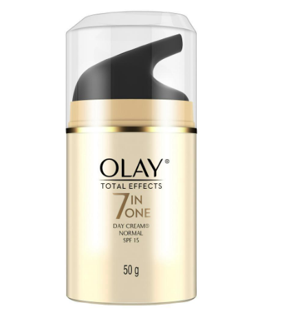 Olay Total Effects 7 Benefits Cream Moisturizer Normal SPF15 UV Protection 50g (Skincare/Anti Aging)