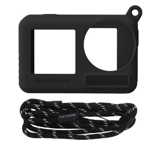 DJI Action 4 & 3 Camera Silicone Protective Case Cover w/ Lanyard Strap Sunnylife OA3-BHT506