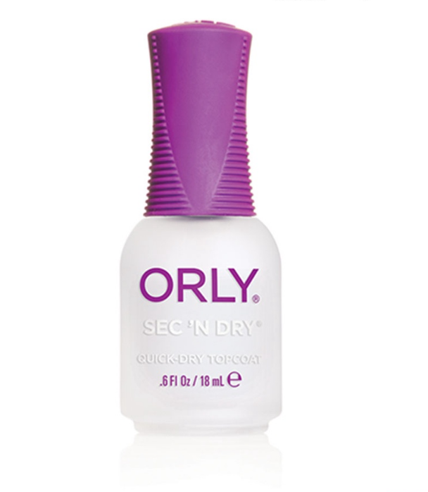 Orly Nail Treatment Sec'n Dry Topcoat 18ml