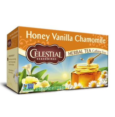 Celestial Seasonings Honey Vanilla Chamomile Herbal Tea 20 bags