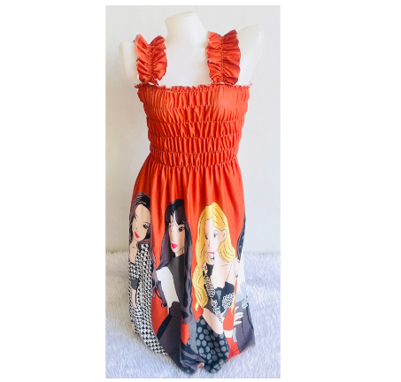 RUFFLES Mini Smocking || Maternity Dress || Summer Dress ||Above the knee up to Medium Size T