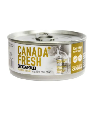 Canada Fresh Chicken Canned Cat Food  All Life Stages 156g