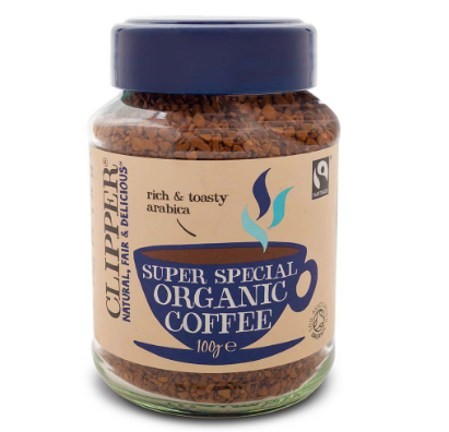 Clipper Rich And Toasty Arabica Super Special  Organic Instant Coffee 100g