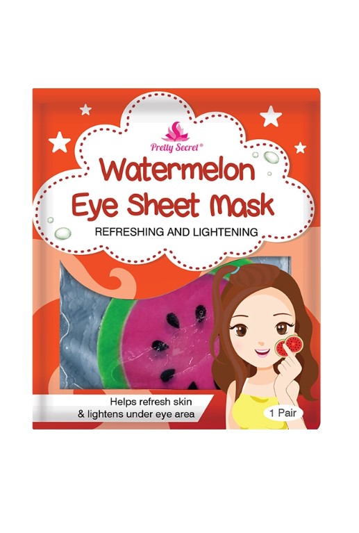 Pretty Secret Watermelon Eye Sheet Mask 1 Pair