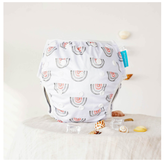 HappyFlute New Print Breathable Mesh Fabric Adjustable Pool Pant Swimming Pool Diaper Cover Reusable Washable Summer Baby c21