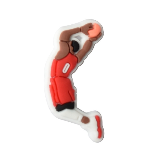 Cute Curry Basketball Jibbitz Kobe Shoe Charms Lakers Bryant Jibitz Croc Charm NBA Croc Jibbits Pin for Men Shoes Accessories Decoration B30