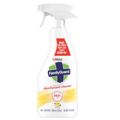 FamilyGuard APC Disinfectant Spray Lemon 500ml