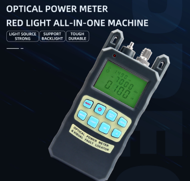 FTTH Tester Tool All-IN-ONE Fiber Optical Power Meter -70 +10dBm Cable Tester Visual Fault Locator 1mw/10mw