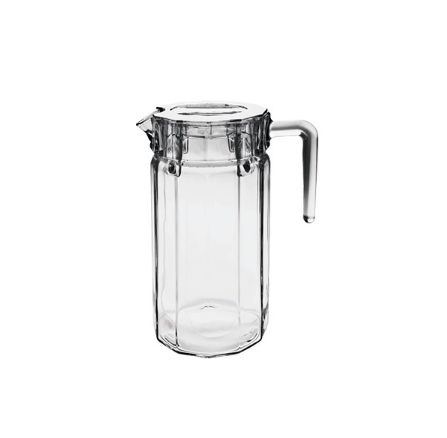 Pasabahce Kosem Pitcher w/ Acrylic Cover 1400cc (43274)