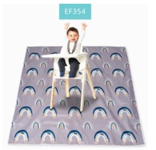 Happy Flute110x110CM Baby Play Mat Baby Crawling Mat Portable Waterproof  Anti-Slip Folding Mat Playmat For Baby S1