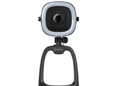 Boya BY-CM6A/B USB Microphone with Webcam Built-in Camera for Google Meeting Zoom FaceTime Hangouts Video Conferencing