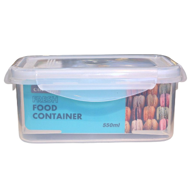 Cuisson Rectangular Airtight Food Container 550ml