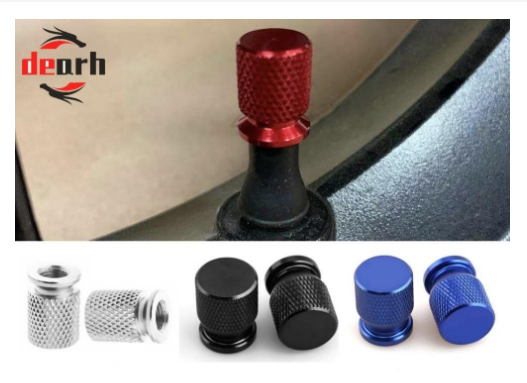 Tire Valve Cap Durable Portable Aluminum Alloy Tire Valve Cap For Motorcycle