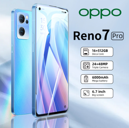 Oppo Reno7Pro Smartphone  12GB + 512GB 5G