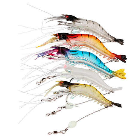 SUKE Fishing Bait Tackle Fishing Gear Spinner Bait Lure For Fishing Luminous Hook Fishing Bait