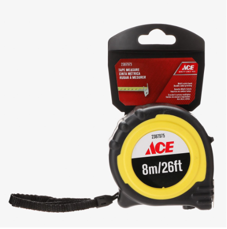 Ace Hardware Tape Measure 8m