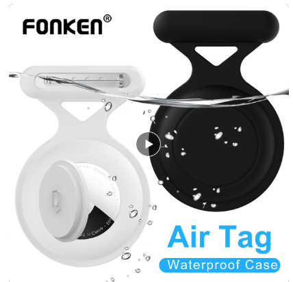 Protective Cover For Apple Airtags Case Silicone Shell Tracker Case Sleeve Cover For Elderly Kid Pet Clothing For Airtags Case