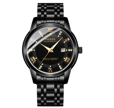 Binbond Original Luxury Watch Men's Calendar Fashion Casual Fashion Business Ultra-Thin Waterproof Men's Watch 09