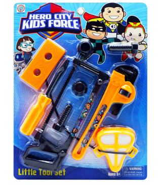 ABS-CBN HC8027 Hero City Kids Force Little Tool Playset