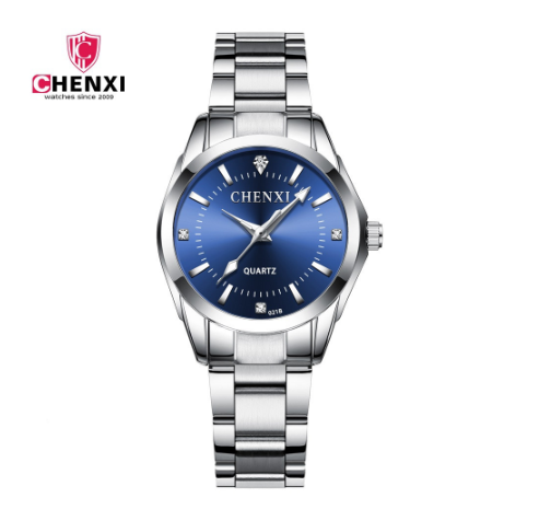 Binbond Original Luxury Women's Stainless Steel Waterproof Luxury Simple Fashion Ladies Watch Couple Watch Quartz Wrist Watch F2