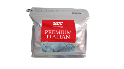 Ucc Premium Italian Roasted Whole Coffee Beans 300g