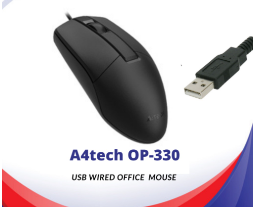 A4tech Op-330 Usb Wired Mouse Allan Superstore Office Pc Accessories