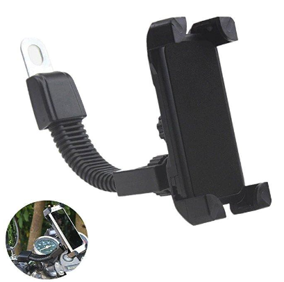 Motorcycle bike Universal Phone Holder Handlebar For 3.5-7inch Phones 360 Degree Rotation Motorbike