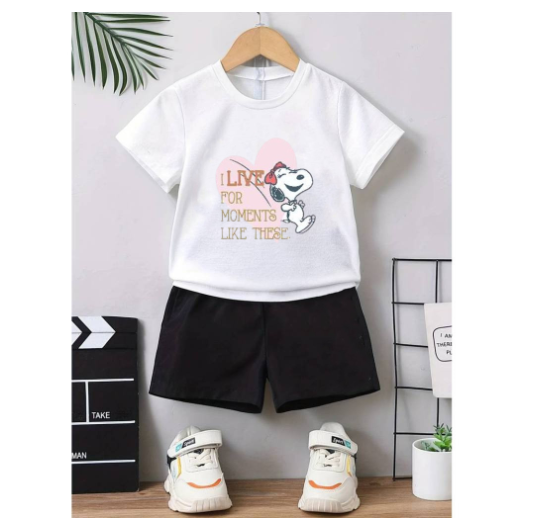 Boys Shirt Suits Baby Polo Terno Clothes 0-5 years Child Print Shirt and Shorts Terno for KidSorts Two Sets of Kids S21