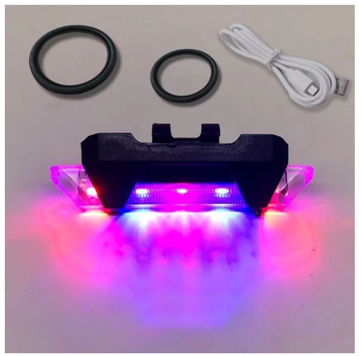 Bike Tail Light Rechargeable Waterproof Blinker Light for MTB Back Light for Bike Rear Signal Light TL2