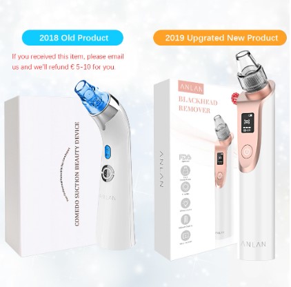 Blackhead Remover Vacuum Pore Cleaner Acne Removal Face Care Extractor