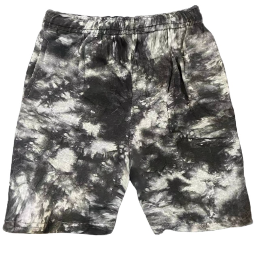 Tie Dye Mens Cotton Shorts Makapal Tela Unisex Shorts
