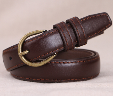 Lovito Casual Plain Basic Porous Belt L38ED011