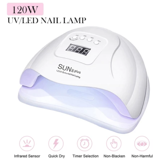 UR Sugar Portable 120w Nail UV Lamp EU Plug Dryer Machine